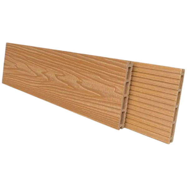 Террасная доска NanoWood Comfort 3D тиснение + вельвет Орех купить в Москве