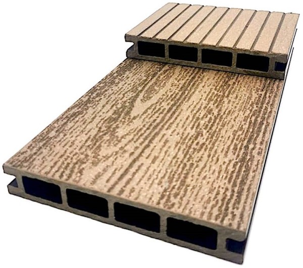 Доска Террасная NanoWood «Эко Классик» Шоколад купить в Москве