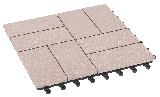 Модульный паркет ДПК GRINDERDECO Люкс 9 Выбеленный дуб купить в Москве