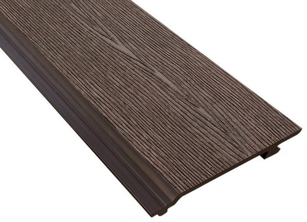 Фасадная доска ДПК Outdoor 3D STORM коричневая микс купить в Москве