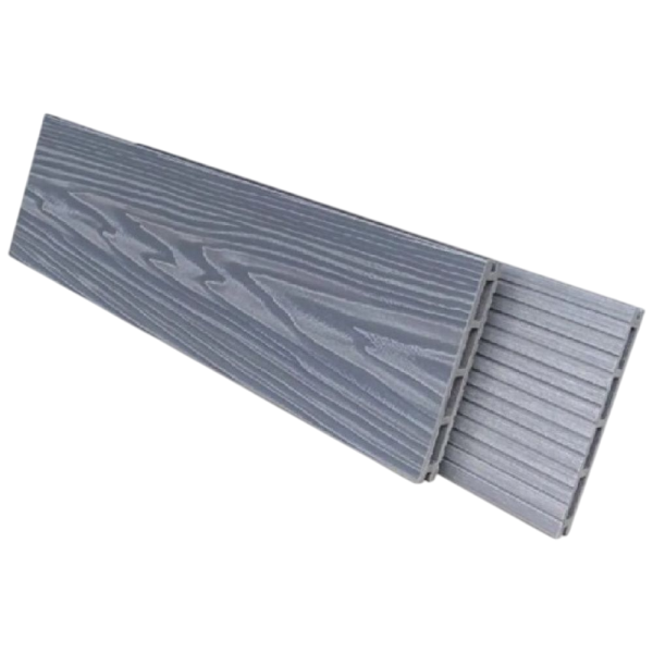 Террасная доска NanoWood Comfort 3D тиснение + вельвет Серый купить в Москве