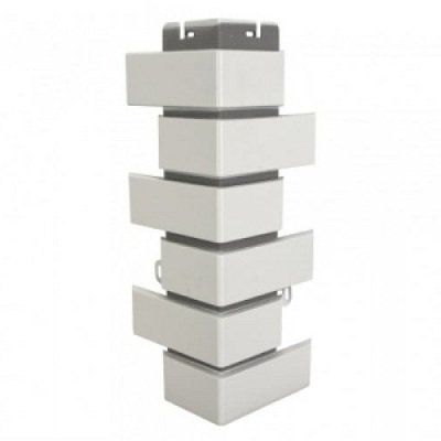 Наружный угол Клинкерный Кирпич белый купить в Москве