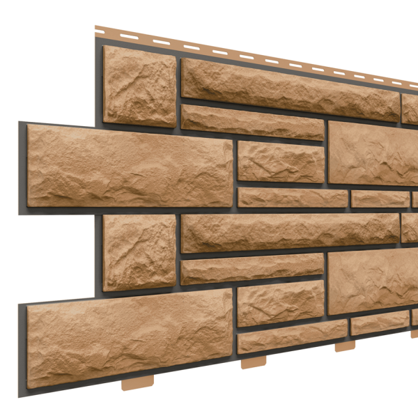 Фасадные панели «Доломит премиум», Миндаль купить в Москве