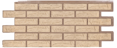 Фасадная панель Техоснастка, Лондон Брик, Пустынный