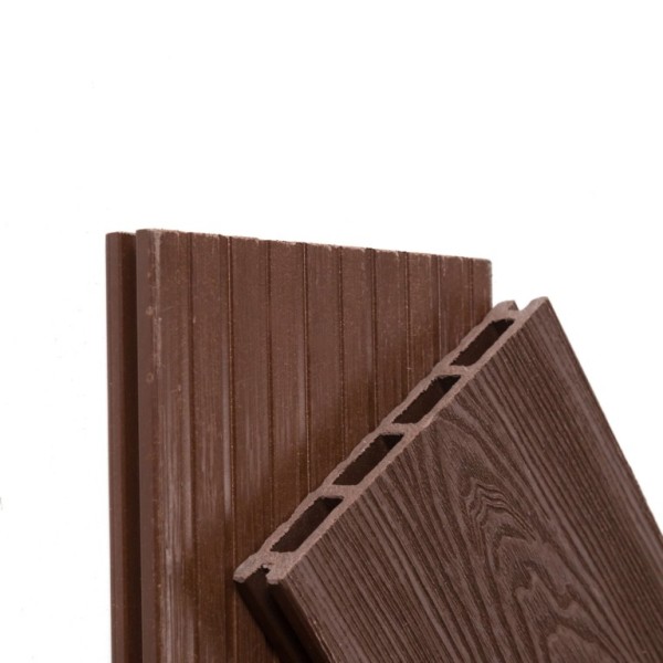 Террасная доска из ДПК ECODECKING Комфорт 3D Шоколад купить в Москве