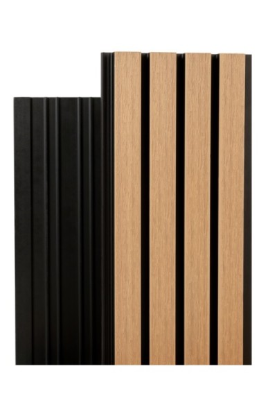 Фасадная реечная панель Ecodecking Скай коэкструзия 200х20х3000 Бук купить в Москве