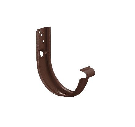 Водосток Aquasistem, Система 125x90 - Крюк универсальный с комплектом крепления RAL 8017 Коричневый matt купить в Москве