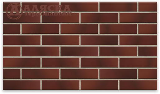 Фасадные Термопанели Аляска Cherry Glatt купить в Москве