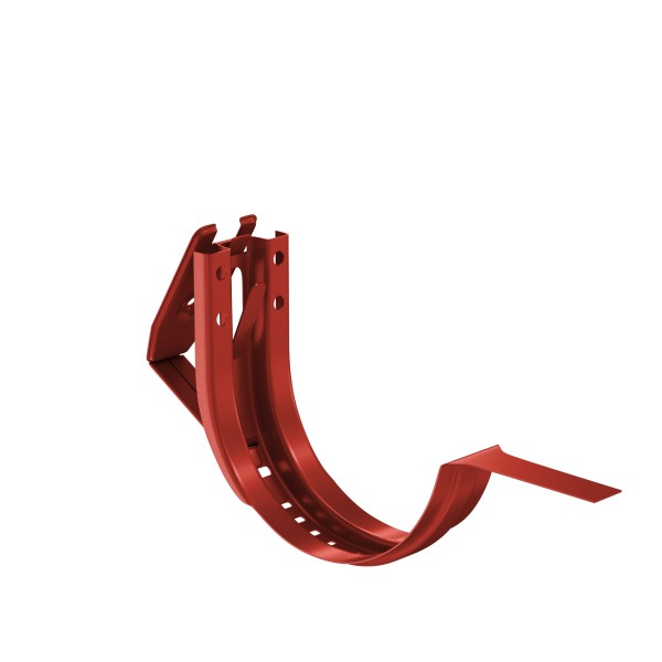 Водосток Aquasistem, система 150x100 - Крюк крепления желоба короткий регулируемый RR 29 Бургундский купить в Москве