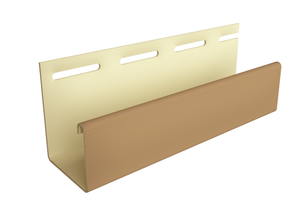 Фасадный J-профиль 30 мм Карамельный купить в Москве