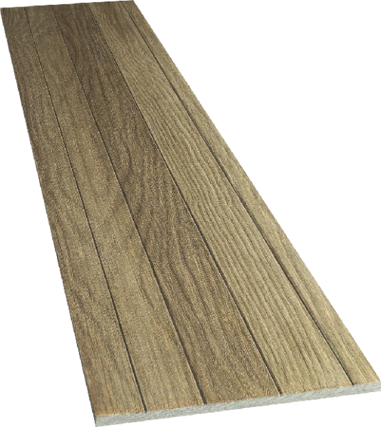 Фиброцементный сайдинг SidWood с фактурой под дерево W-123 Прямой купить в Москве