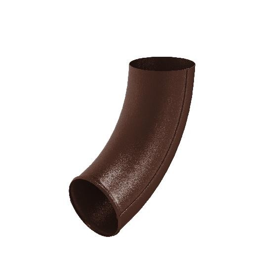 Водосток Aquasistem, Система 125x90 - Отвод трубы RAL 8017 Коричневый matt купить в Москве