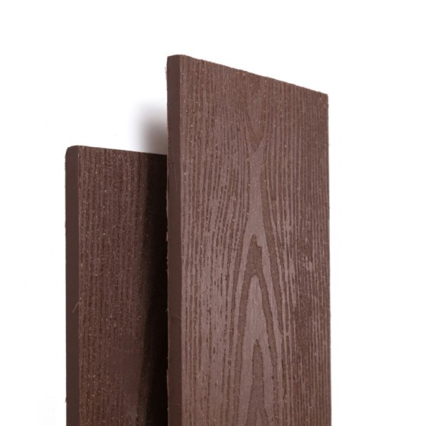 Заборная доска Ecodecking Техно 145х12 Шоколад купить в Москве