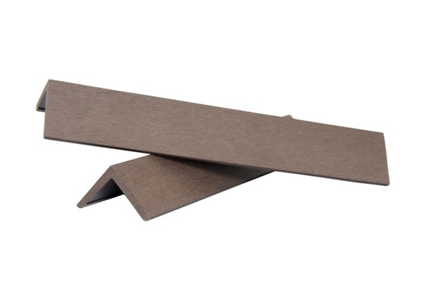 Уголок ДПК завершающий шлифованный SINGARAJA коричневый купить в Москве
