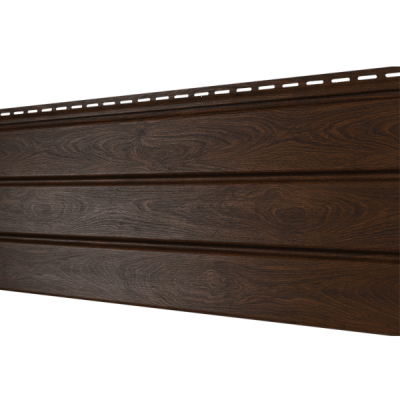 Софит Ю-Пласт без перфорации, Орех тёмный