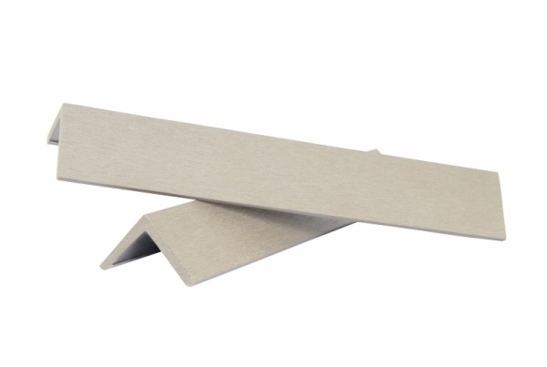 Уголок ДПК завершающий шлифованный SINGARAJA белый купить в Москве