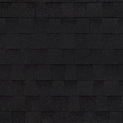 Двухслойная ламинированная черепица Shinglas, серия Фазенда – Чёрный купить в Москве