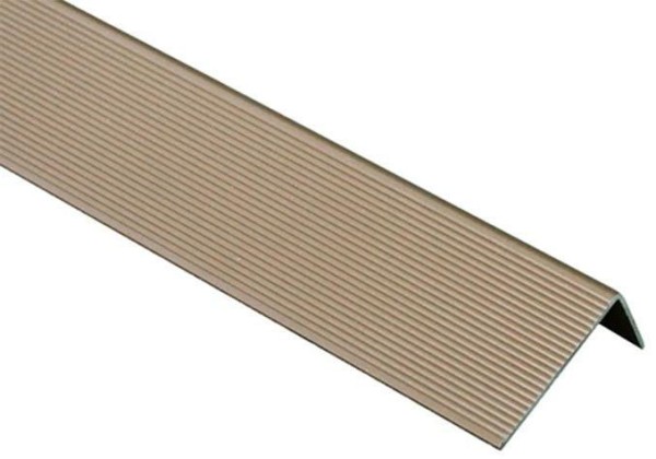 Угол завершающий алюминиевый KRONEX 51,5x30x3000 мм. дуб купить в Москве