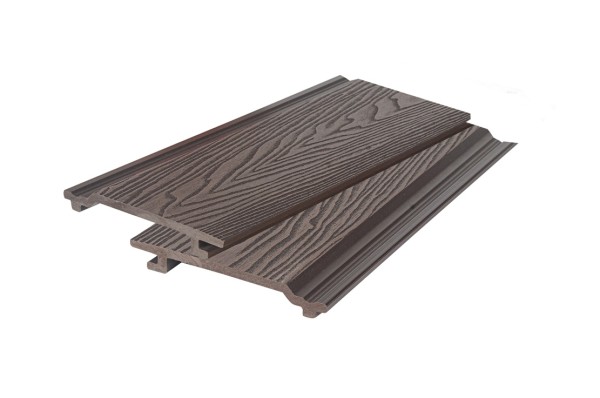 Фасадная доска 3D WOOD BRUSHING, тёмно-коричневый купить в Москве