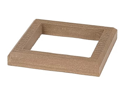 Рамка ДПК для столба 100x100 Орех