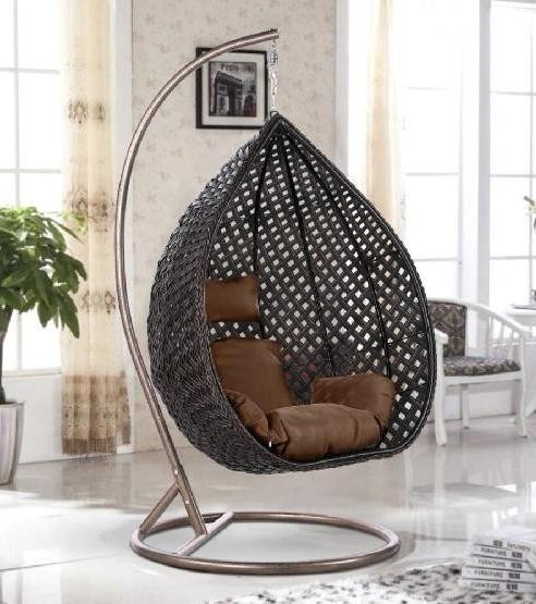 Кресло Подвесное из искусственного ротанга AFM-250B-XL Brown купить в Москве