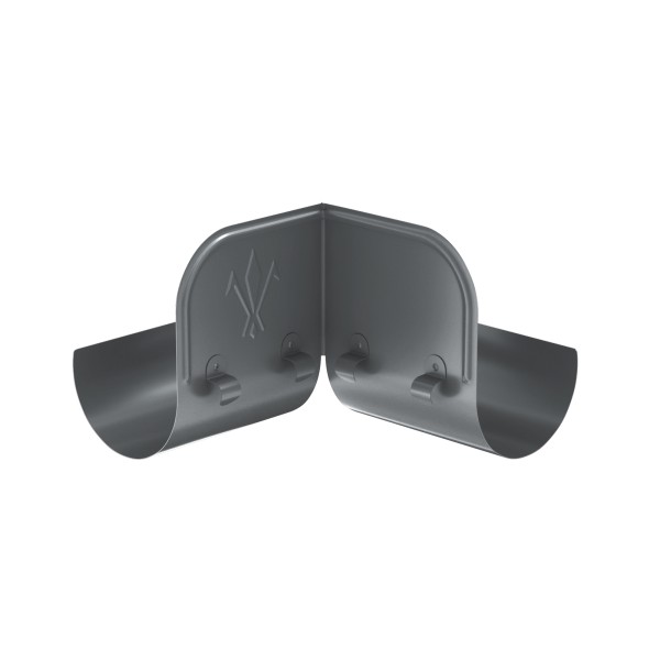 Водосток Aquasistem, система 150x100 - Ограничитель перелива угловой RR 23 Маренго купить в Москве