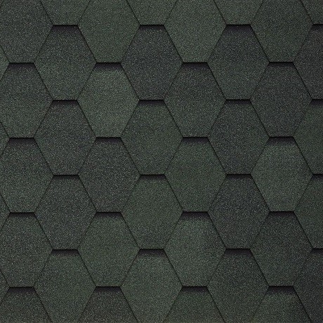 Гибкая черепица Tegola VENETO verde 474 купить в Москве