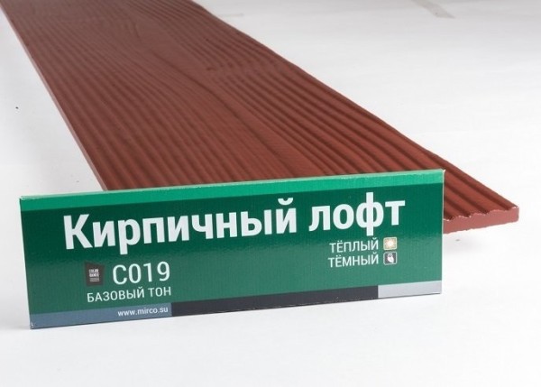 Сайдинг Мирко 7,5 под дерево С019 купить в Москве