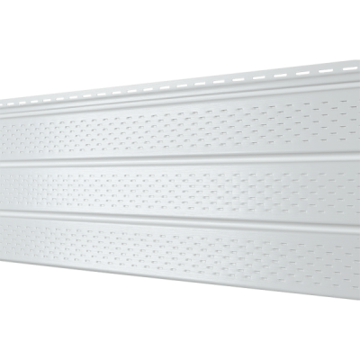 Софит Ю-Пласт PRO Классический с полной перфорацией, белый