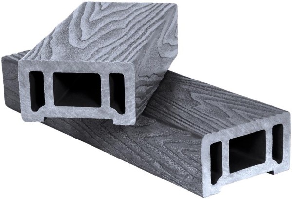 Поручень Polivan SINGARAJA 3D фактура дерева, серый купить в Москве