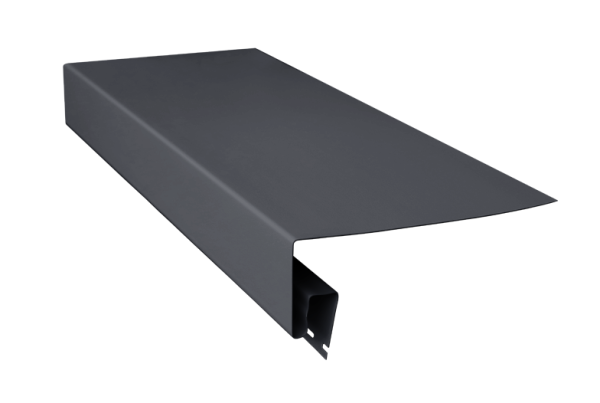 Планка приоконная широкая для Фасадных Панелей Графит купить в Москве