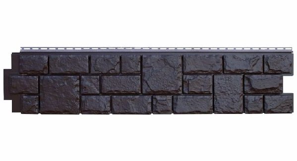 Фасадная панель GL "Я-Фасад" Екатерининский камень, уголь купить в Москве