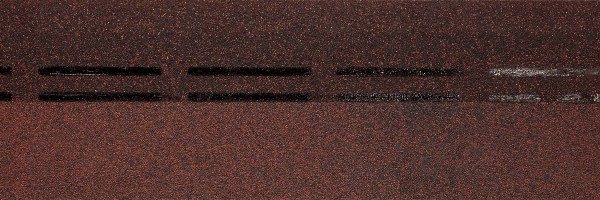 Коньково-карнизная черепица Docke Standard, красный купить в Москве