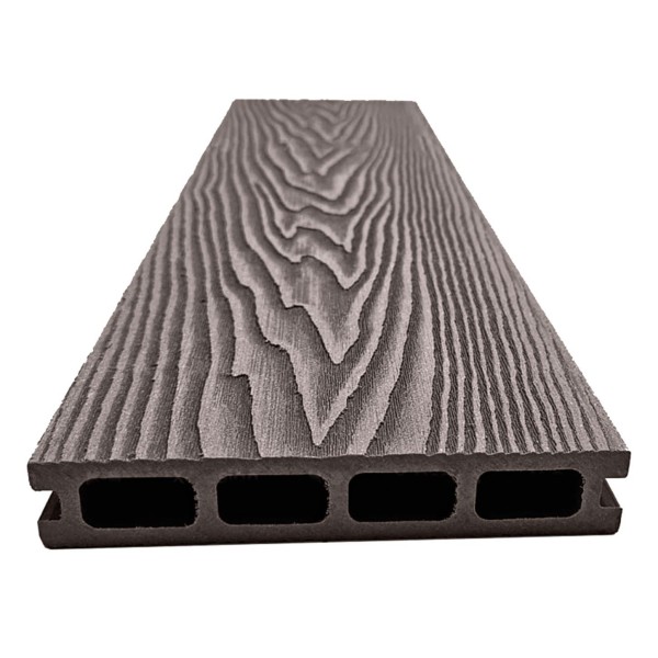 Террасная доская ДПК NanoWood Double 3D Венге купить в Москве