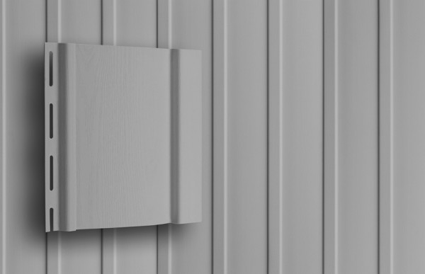 Сайдинг Вертикальный Grand Line Standart Серый купить в Москве