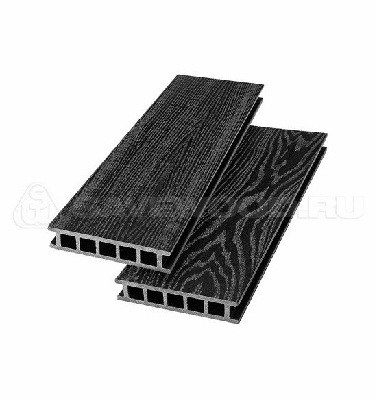 Террасная доска из ДПК SW-Fagus «SaveWood» черный купить в Москве