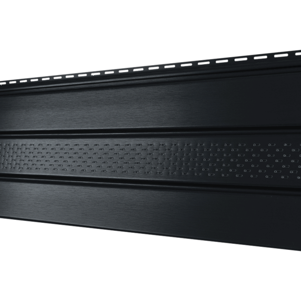 Софит Ю-Пласт PRO Классический перфорация по центру, графит купить в Москве