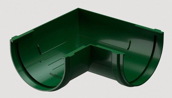 Угловой элемент 90˚ПВХ Docke STANDART зеленый купить в Москве