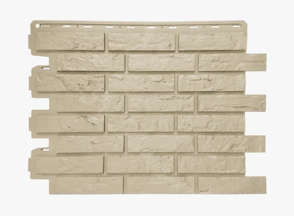 Фасадная панель Альта-Профиль Кирпич Рижский ЭКО Кремовый купить в Москве