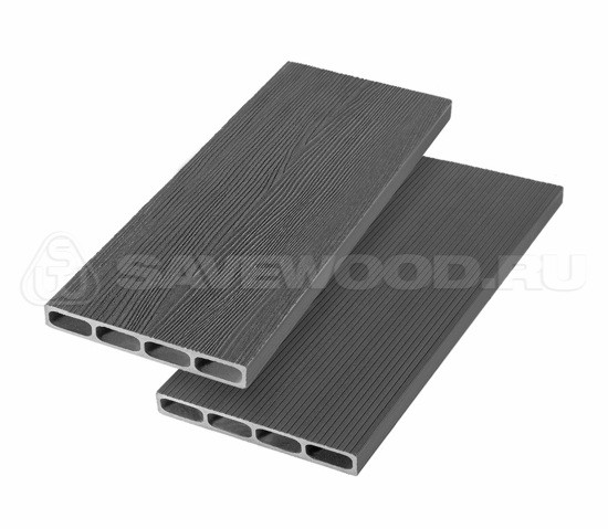 Грядочная доска ДПК 3D Savewood SW Rubus (R) графит купить в Москве