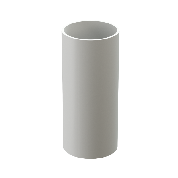 Труба водосточная 1 м ПВХ Docke STANDART пломбир купить в Москве