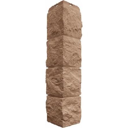 Угол наружный Альта-Профиль Туф ЭКО Бежевый купить в Москве