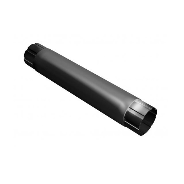 Водосток Grand Line 125x90 – Труба водосточная 1м RAL 9005 купить в Москве