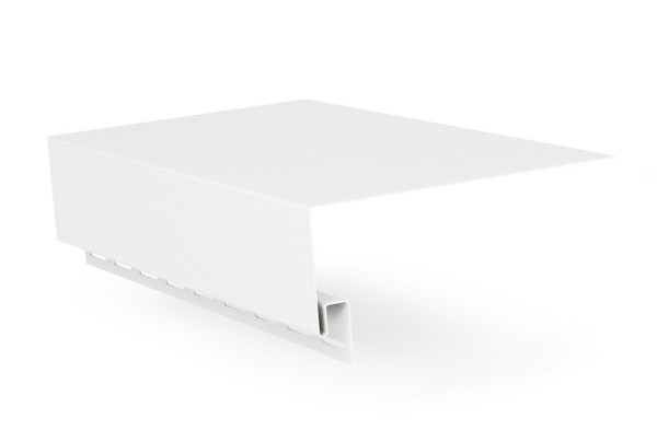 Планка приоконная широкая для Фасадных Панелей Белая купить в Москве