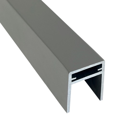 П-профиль Алюминиевый EasyDecking 35x25 Серый купить в Москве