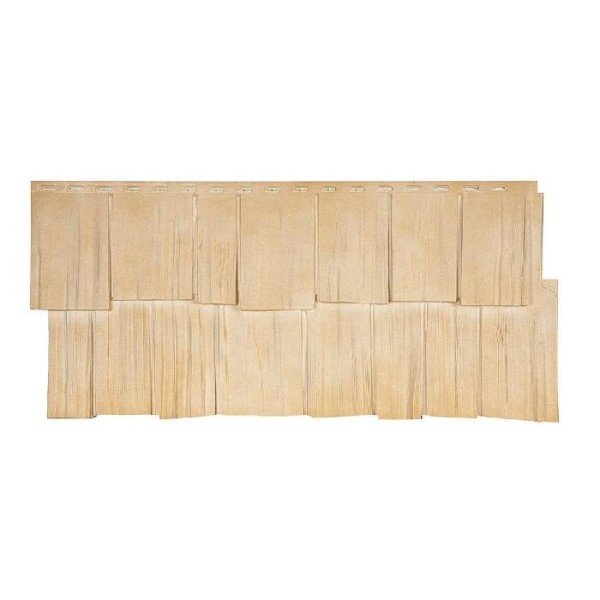 Фасадная панель T-Сайдинг- Щепа Дуб ЭКО-2 Кедр купить в Москве