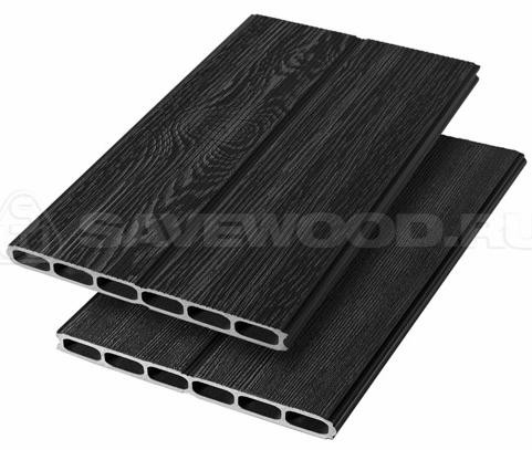 Грядочная доска ДПК 3D Savewood SW Laurus чёрный купить в Москве