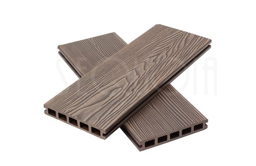 Доска террасная ДПК 3D SEQUOIA DUAL WOOD BROWN купить в Москве