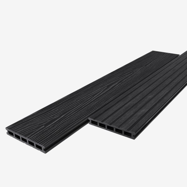 Террасная доска из ДПК RusDecking Unodeck Mogano - Графит купить в Москве