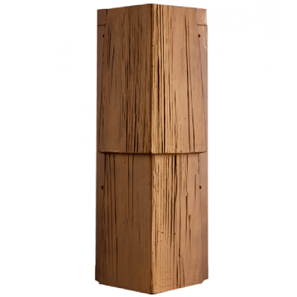 Угол T-Сайдинг-Щепа дуб ЭКО-2 Орех купить в Москве